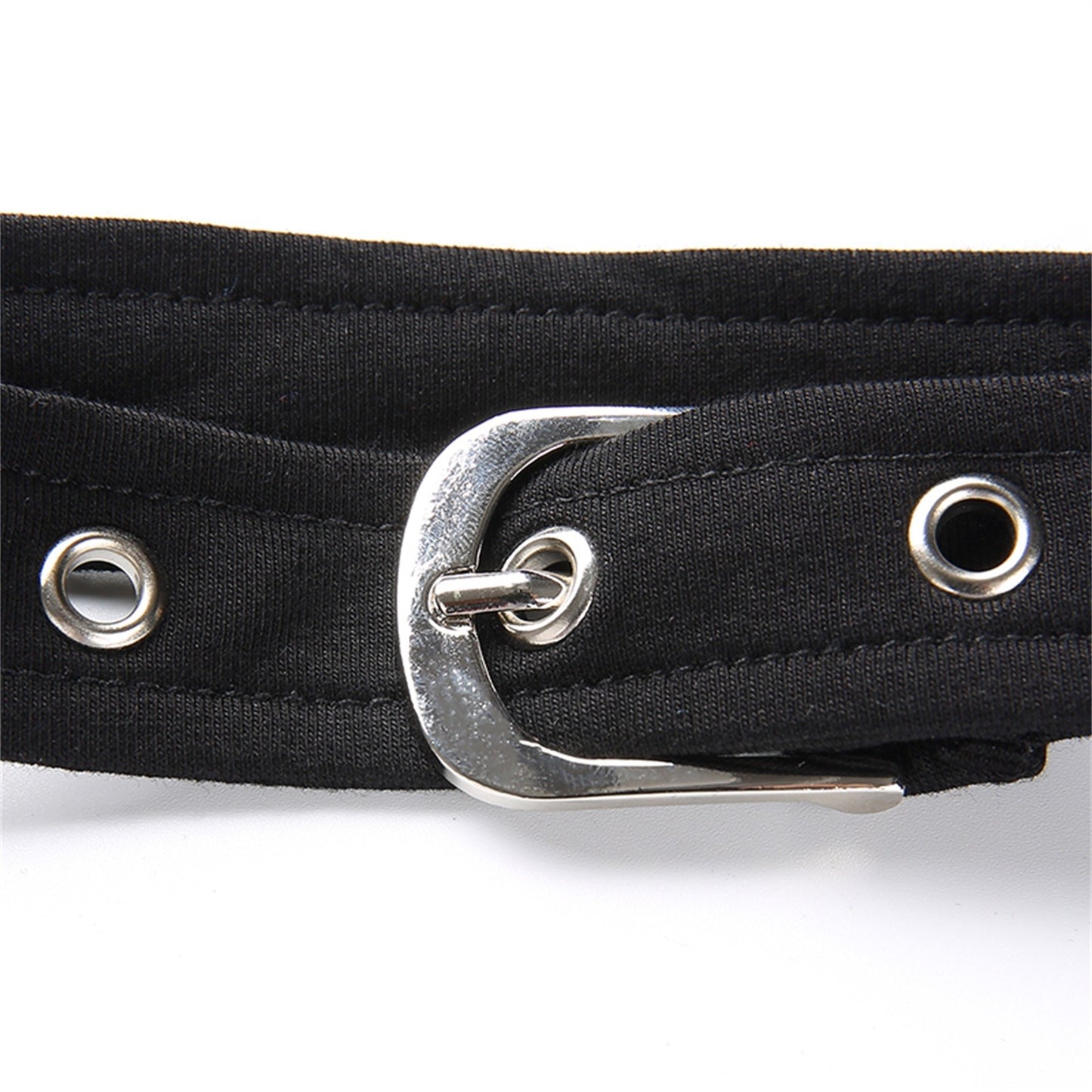 Sexy Punk Style Choker Halter Top Women Sexy Fashion Slim Cami Backless Choker Buckle Cropped Top Summer Crop Bandeau Tank Tops