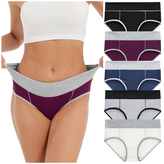Underpants Underwear Knickers Color Briefs Patchwork Bikini Panties Solid Women Lingerie Costumes Women Thin Lightweight Panties