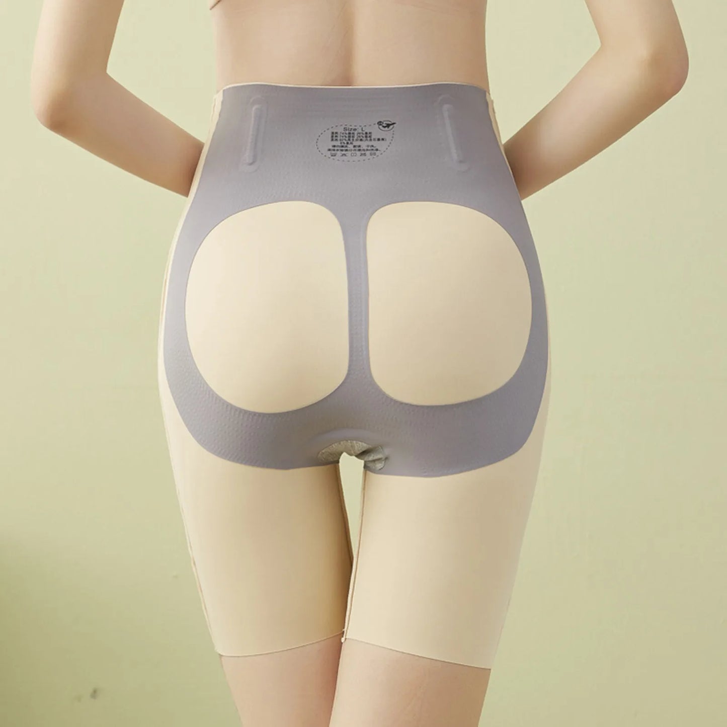 Women Body Shaping Panties Boyshort High Waist Abdominal Postpartum Underpants Tummy Control Plus Size Underwear Shapewear