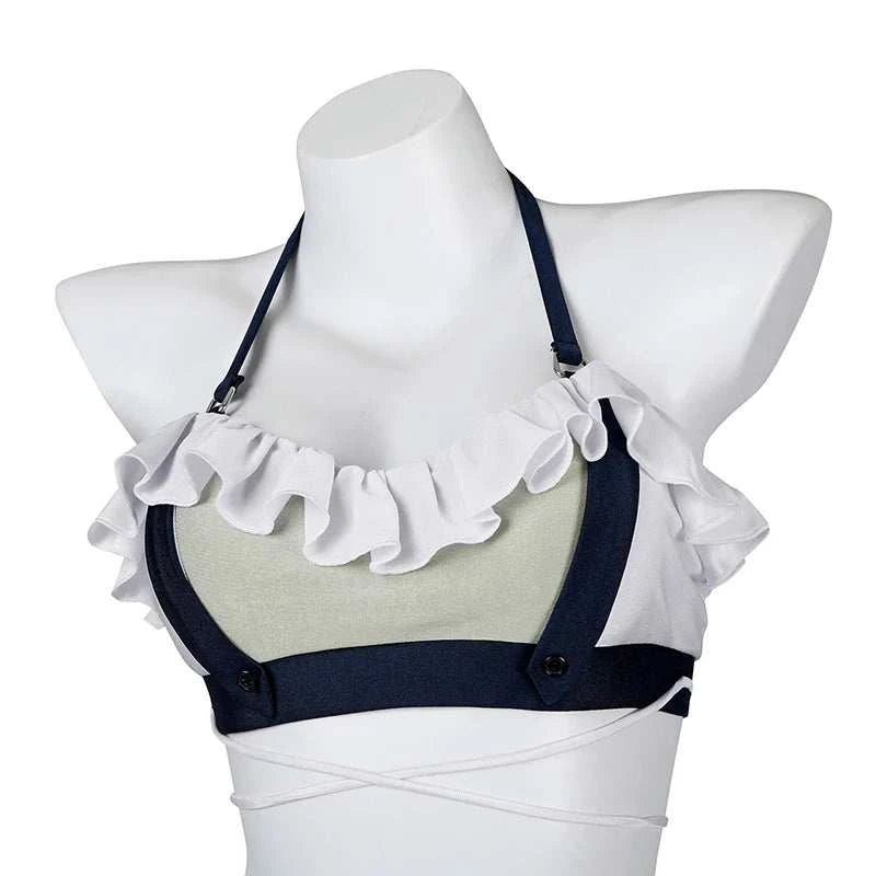 ROLECOS FF VII Tifa Swimsuit Game FF7 Remake Tifa Sexy Halter Women Beach Bathing Swimming Suit