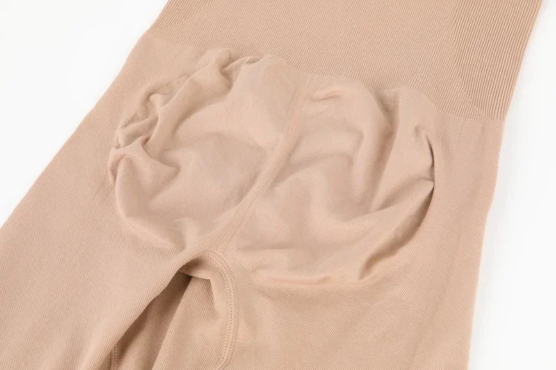 Seamless Tank Bodysuit Shapewear – Full-Body Slimming with Tummy Control, Anti-Chafing Shorts & Butt Lifter Waist Trainer