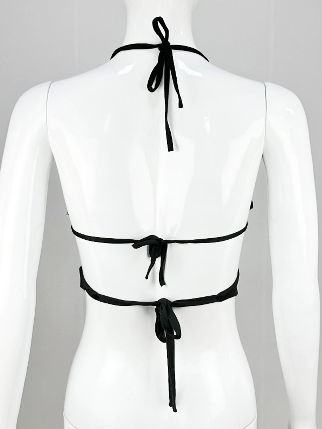 Women Summer Top Butterfly Design Sexy Wrapped Chest Vest Tie Back Spaghetti Strap Camisole Crossover Ruched Slim Fit Camisole B