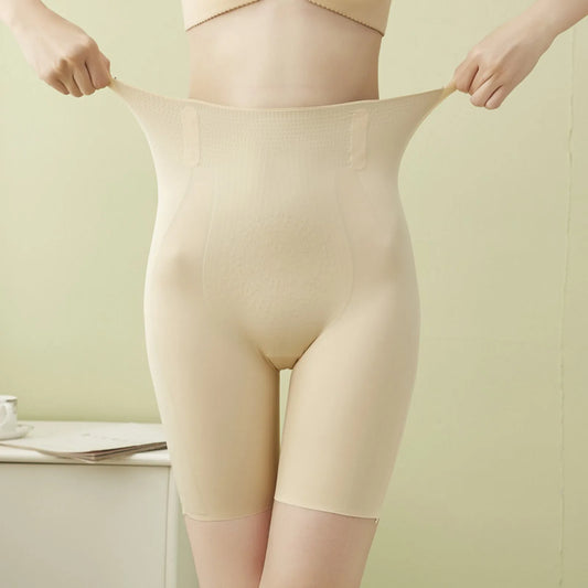 Women Body Shaping Panties Boyshort High Waist Abdominal Postpartum Underpants Tummy Control Plus Size Underwear Shapewear