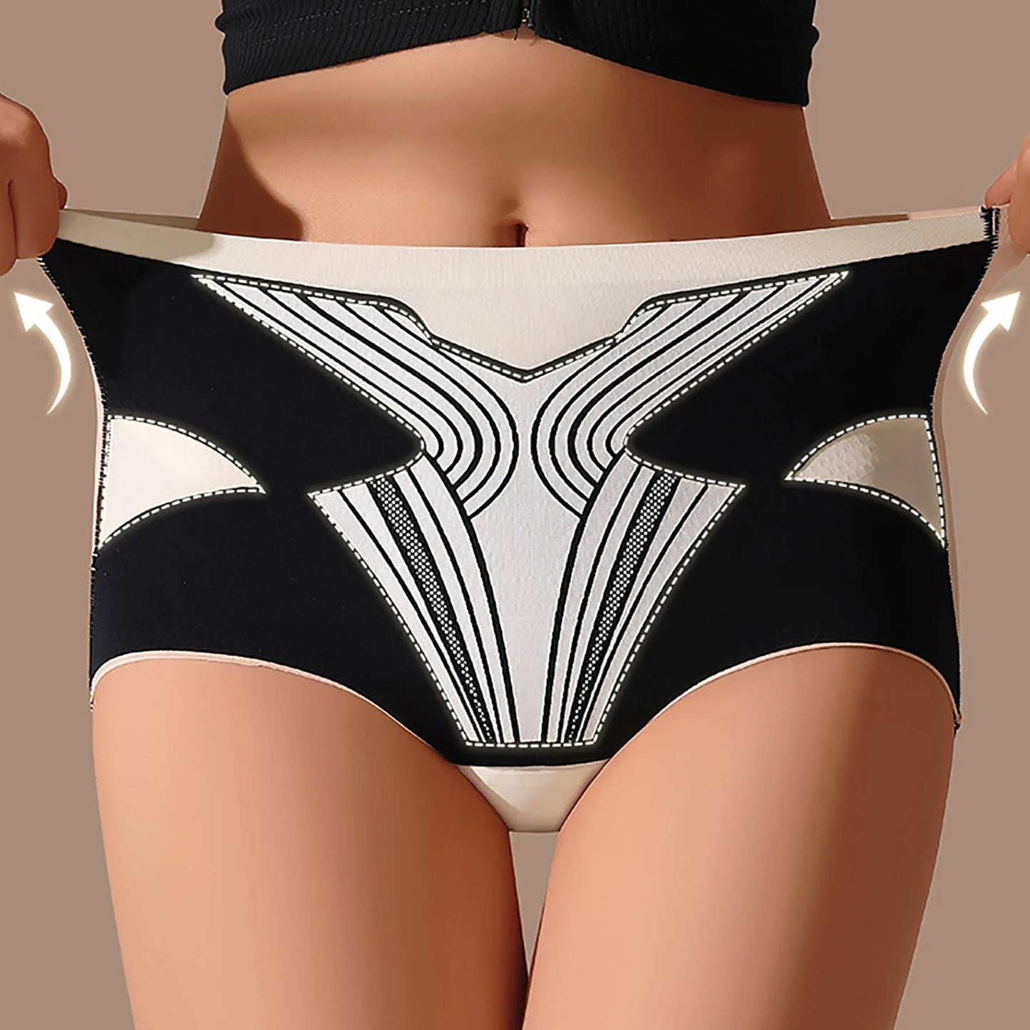 High Waist Tummy Control Shaping Shorts – Seamless Slimming Briefs & Waist Trainer Shapewear for Women