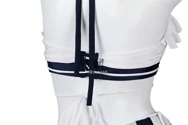 ROLECOS FF VII Tifa Swimsuit Game FF7 Remake Tifa Sexy Halter Women Beach Bathing Swimming Suit