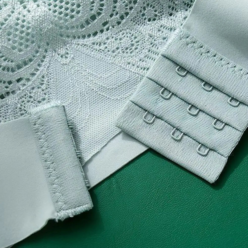 Front-Closure Wireless Posture Support Sports Bra – Breathable Cross-Back Comfort Underwear