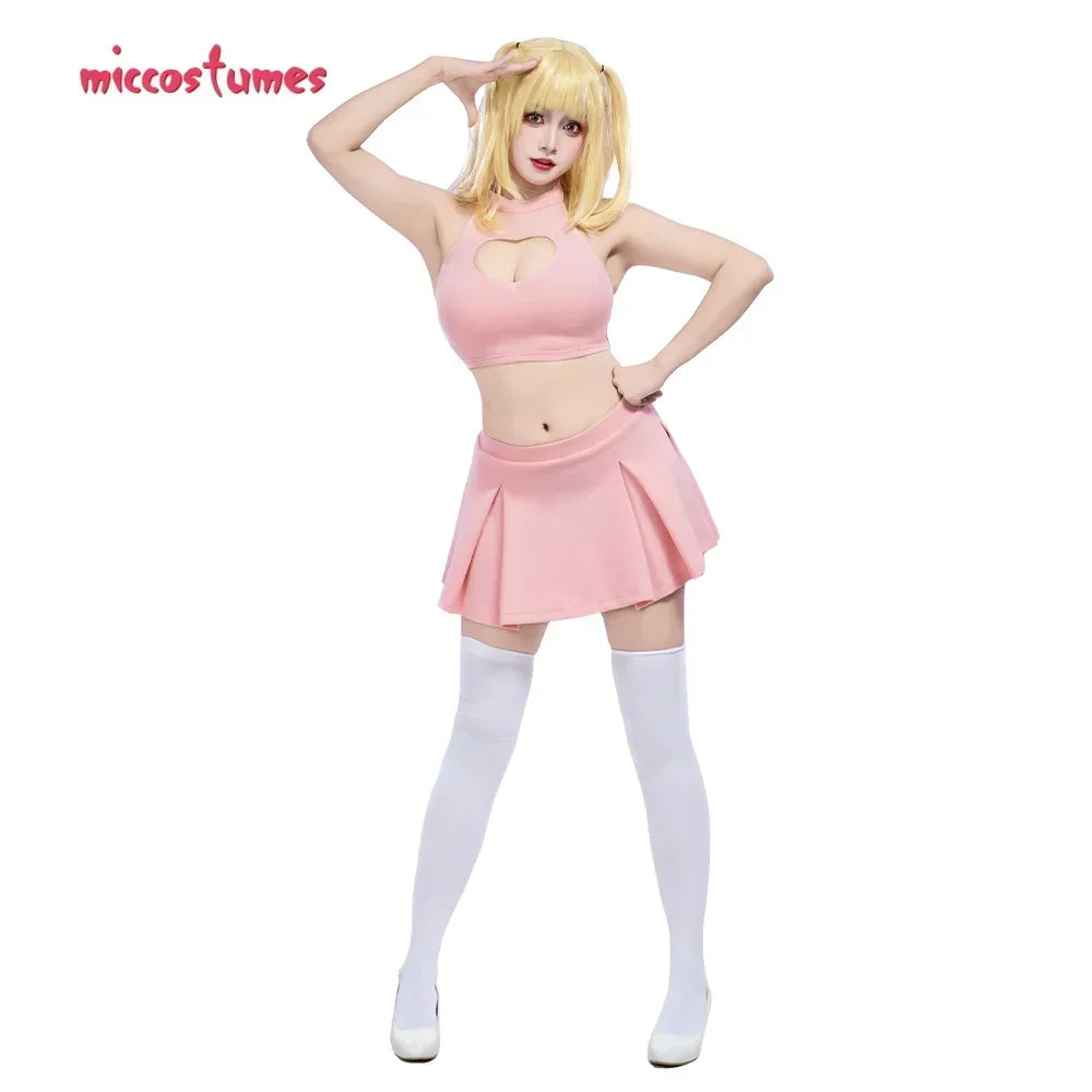 Misa Cosplay pink Costume