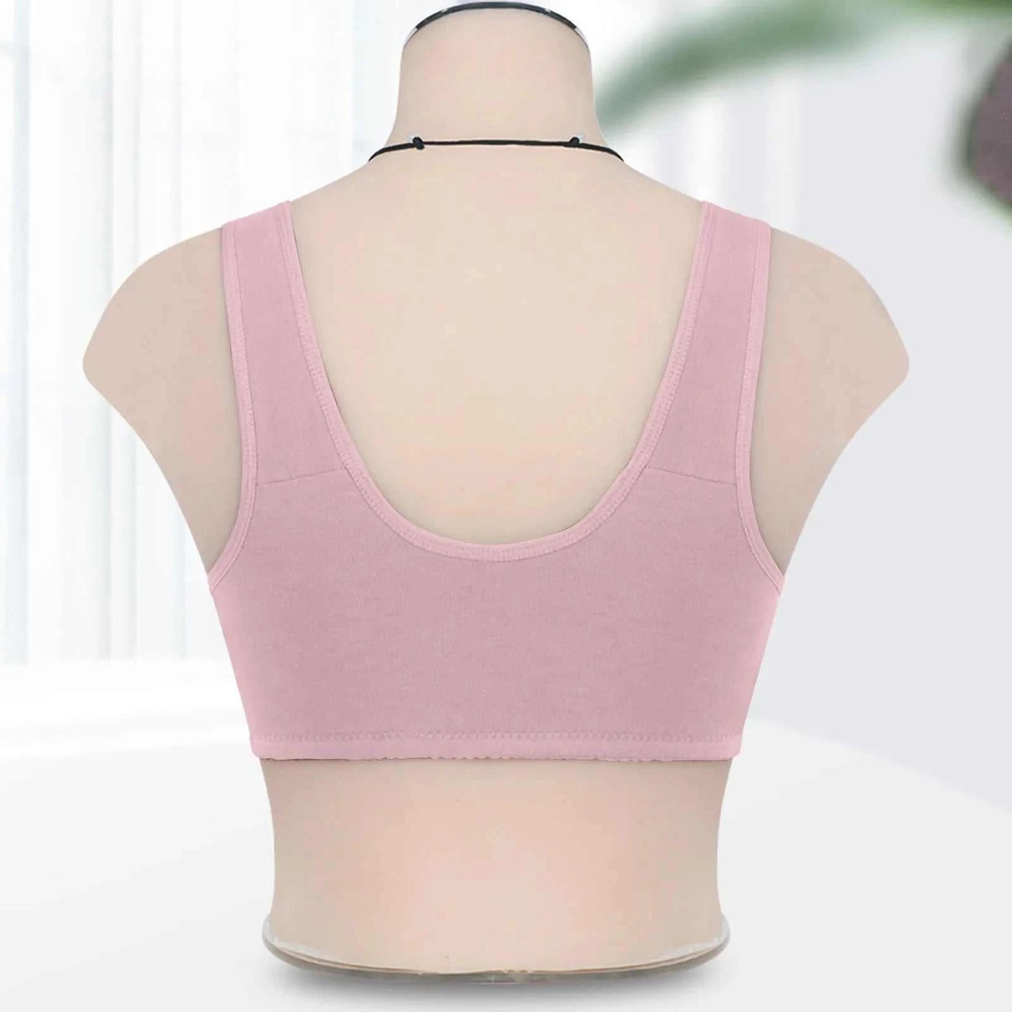 Fashion Mom Vest Brassiere Women Comfortable Front Button Bra Women's Wireless Cotton Underwear Thin Printed Lingerie for Female