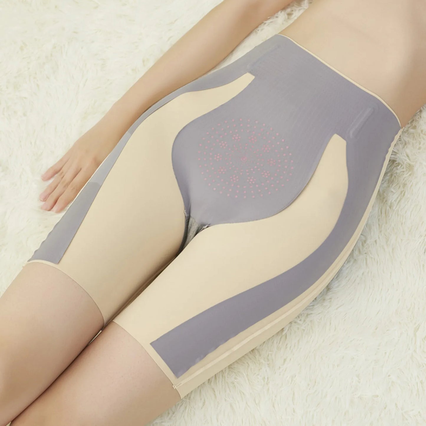 Women Body Shaping Panties Boyshort High Waist Abdominal Postpartum Underpants Tummy Control Plus Size Underwear Shapewear