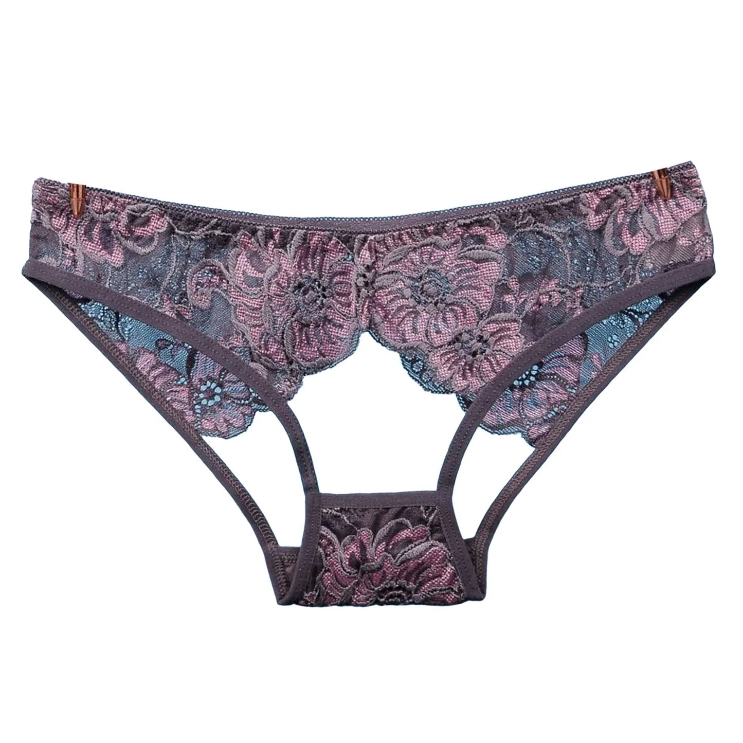 Sexy Hollow Out Underwear For Women Lace Low Waist Hipster Female Floral Embroidered Panties Underpants Sheer Thin Briefs