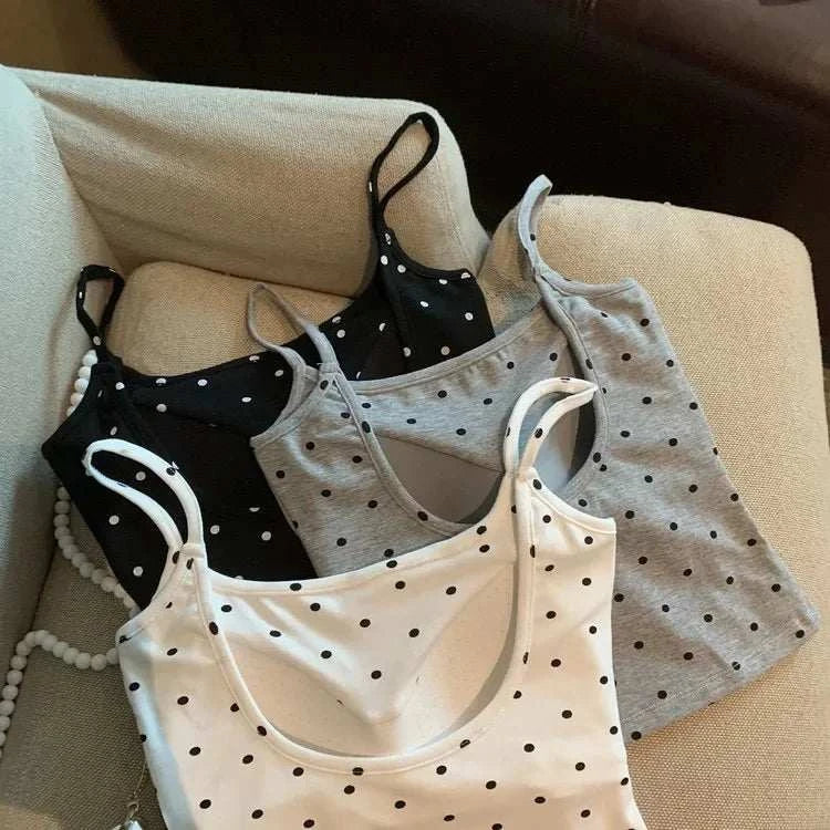 Pure Desire Sweet Spicy Girl Sexy Open-Back Waist-Fitted Slimming Tank Vest Women's With Chest Pad Yoga Wear Versatile Fitness T