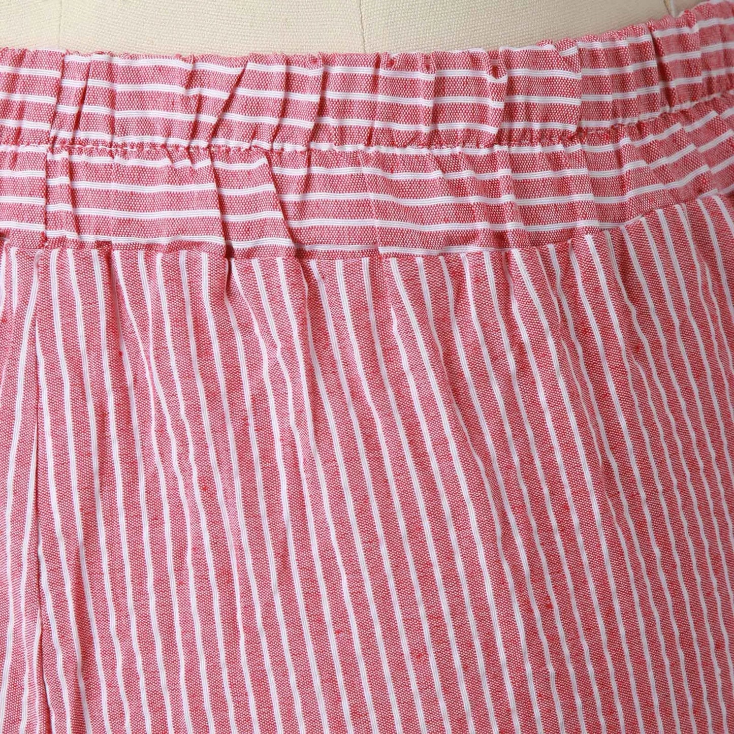 Long Linen Pants Women Women Summer Fashion Striped Print Button Casual Versatile Loose High Waist Yoga Dress Pants For Women