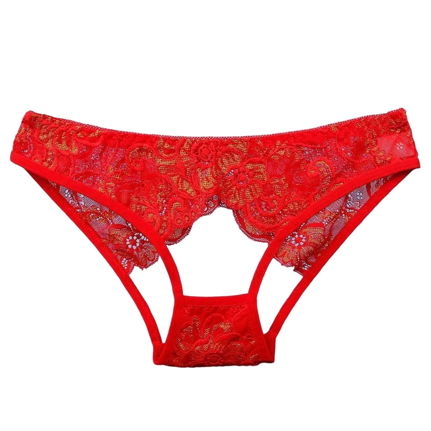 Sexy Hollow Out Underwear For Women Lace Low Waist Hipster Female Floral Embroidered Panties Underpants Sheer Thin Briefs