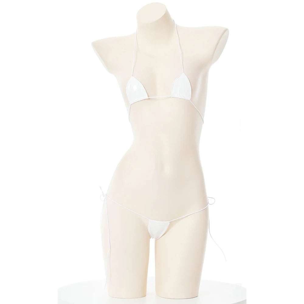 AniLV Kawaii Temptation Mini Bikini Set – Summer Beach Lingerie-Inspired Swimwear