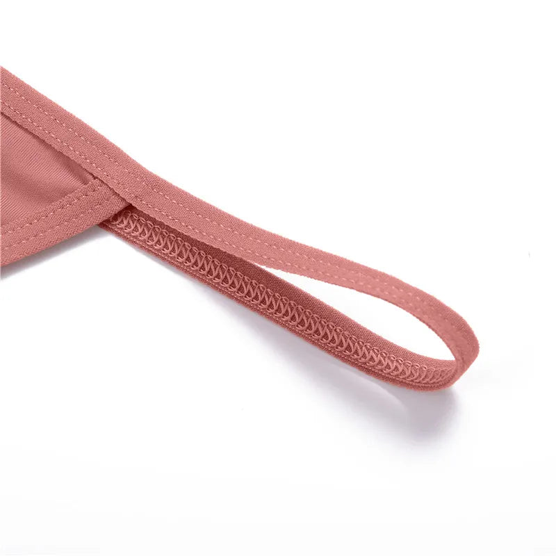 FINETOO 3-Pack Low-Rise T-Back Thong Set – Women’s Sexy Bikini Panties (M–XL)