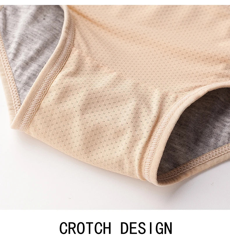 Leak Proof Menstrual Panties Underwear Period Physiological Pants Women Waterproof Briefs Plus Size  L-8XL Female Lingerie