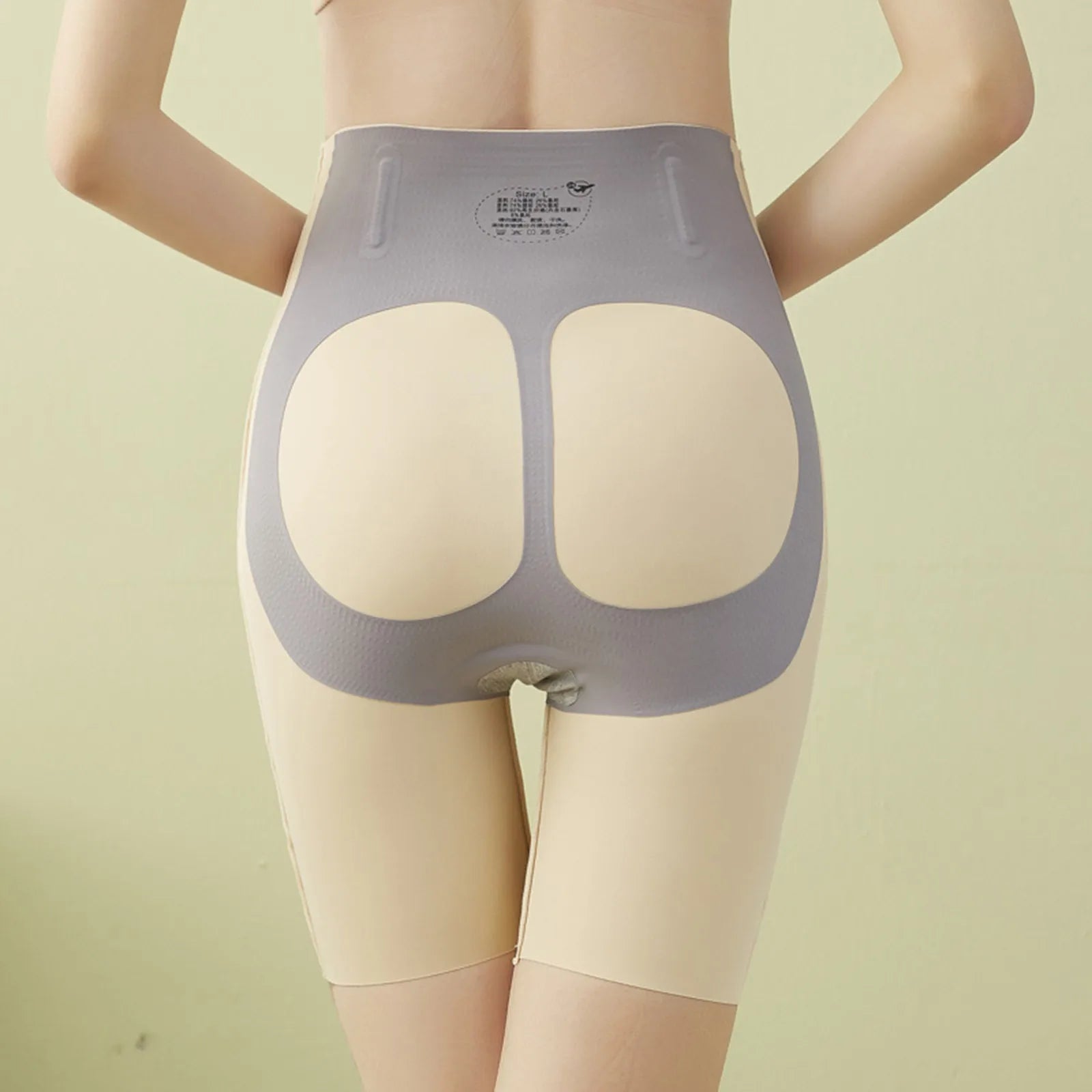 Women Body Shaping Panties Boyshort High Waist Abdominal Postpartum Underpants Tummy Control Plus Size Underwear Shapewear