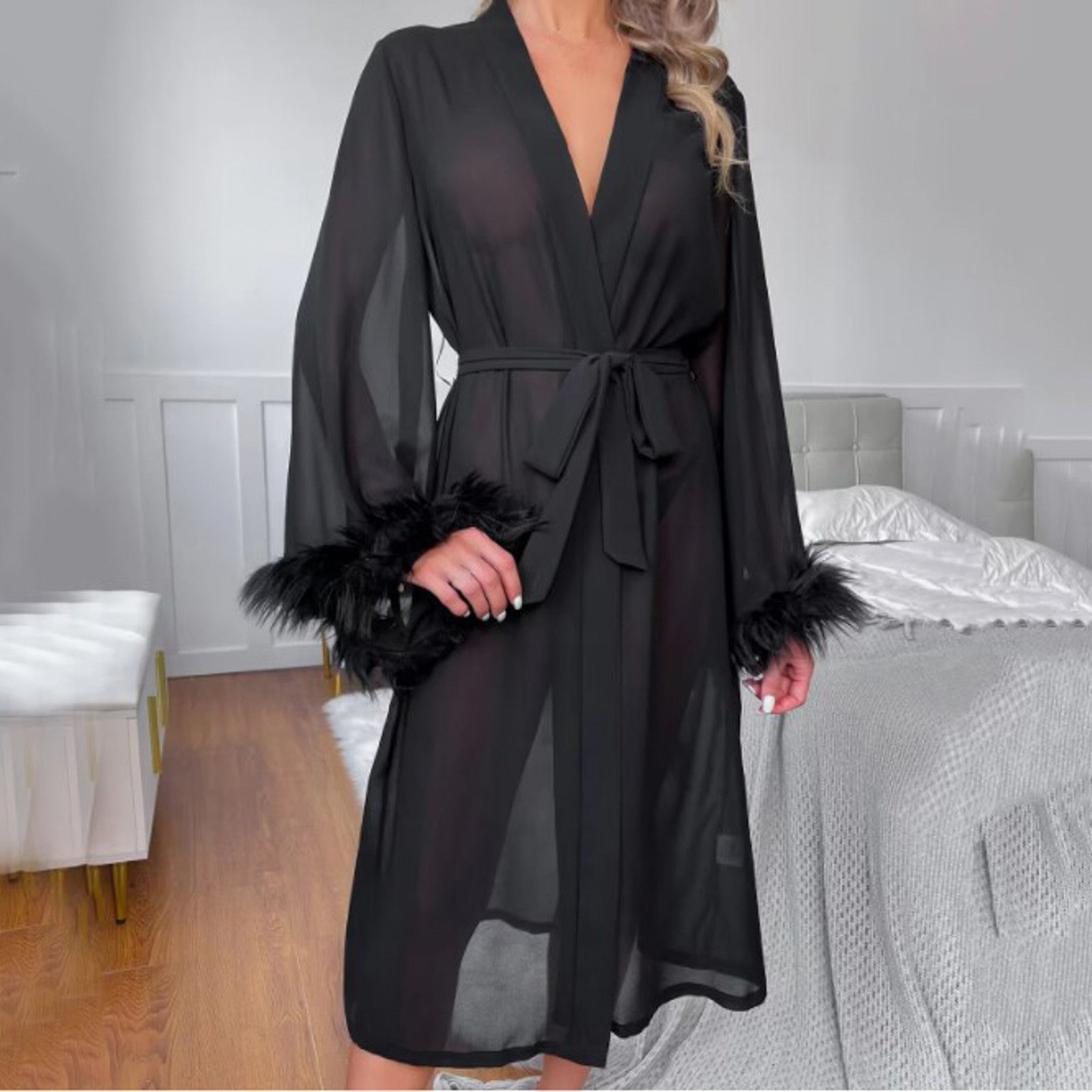 Clothes For Women Sexy Lingerie Women Fashion Lacing Sexy Lingerie Tulle Underwear Dress Thong Sexy Nighties For Women Two Piece