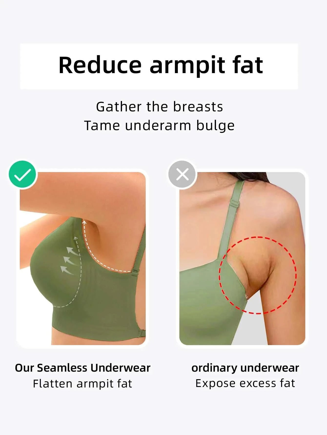 Women Invisible Bra Deep U Plunge Bras Backless Top for Dresses Sexy Lingerie with Transparent Strap Push Up Strapless Underwea