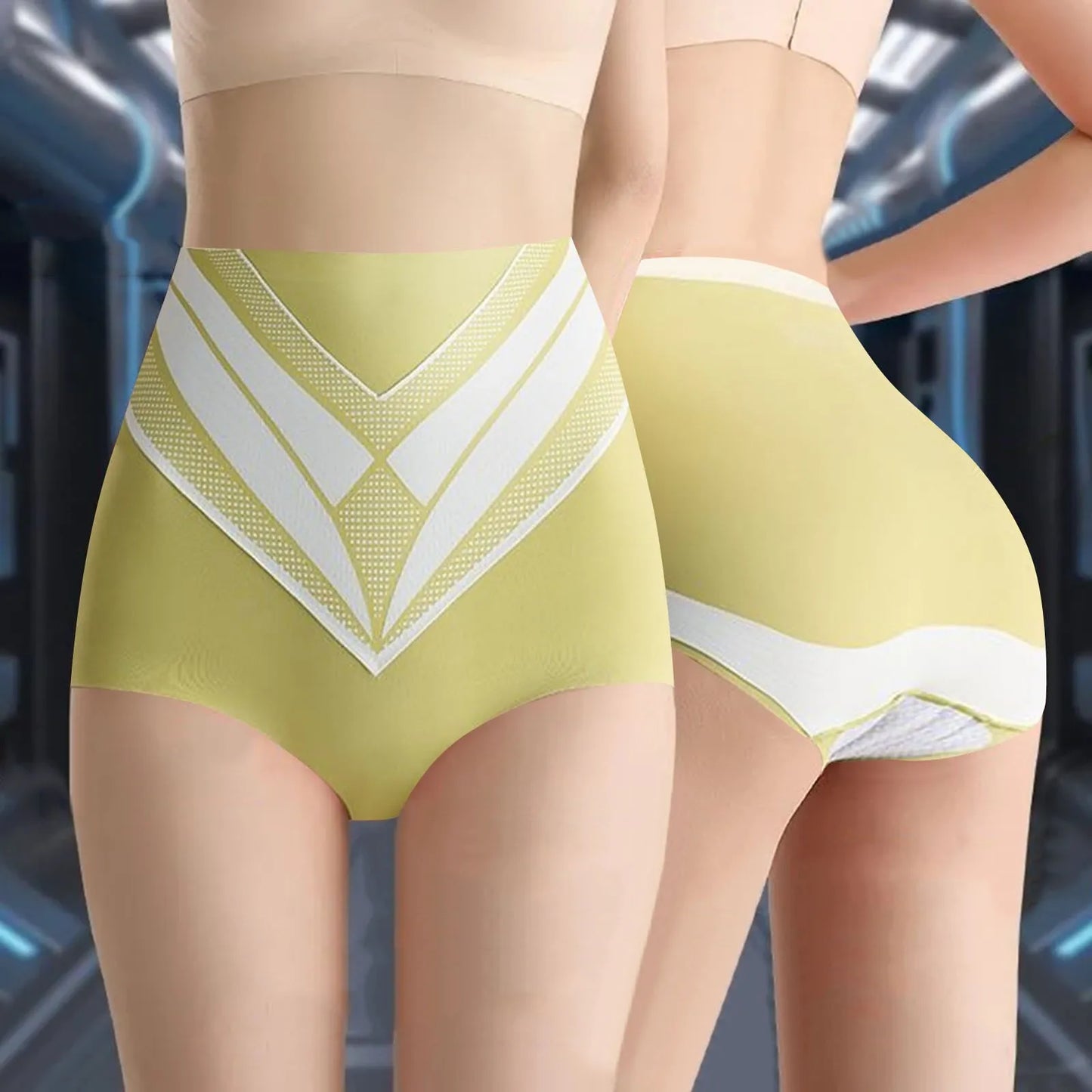 High Waist Panties Women Large Size Soft Cotton Butt Lifter Sexy Underwear Women High Elastic Bottoms Underpants For Women