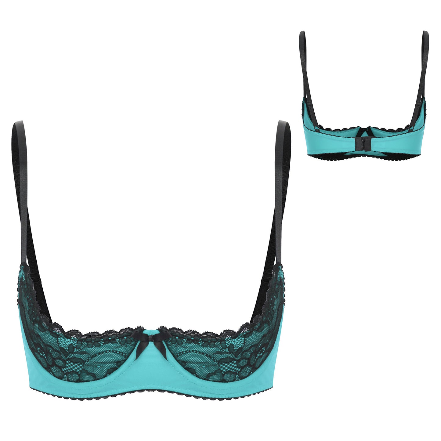 Womens Sexy Half Cup Bra
