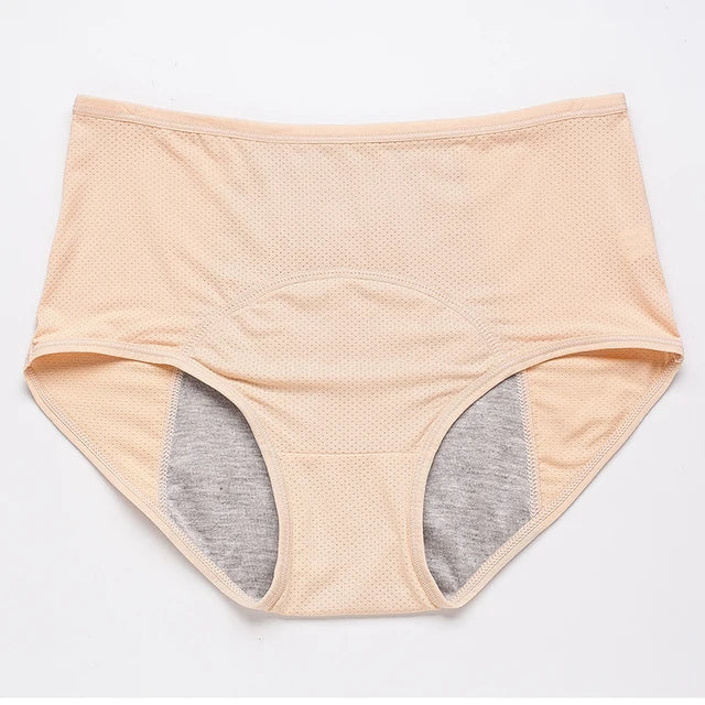 Leak Proof Menstrual Panties Underwear Period Physiological Pants Women Waterproof Briefs Plus Size  L-8XL Female Lingerie