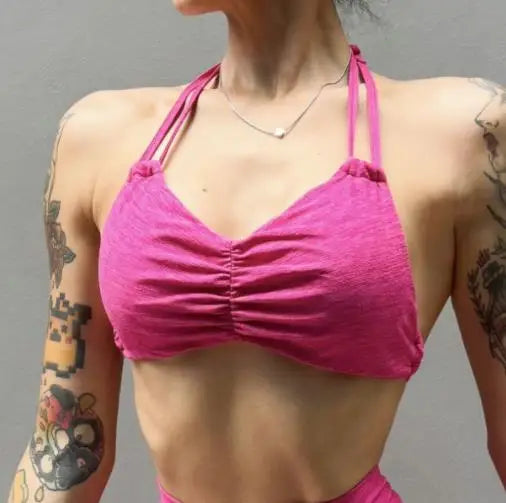 FINETOO 1PCS Women's Push-up Strapless Bras Front Buckle Brassiere