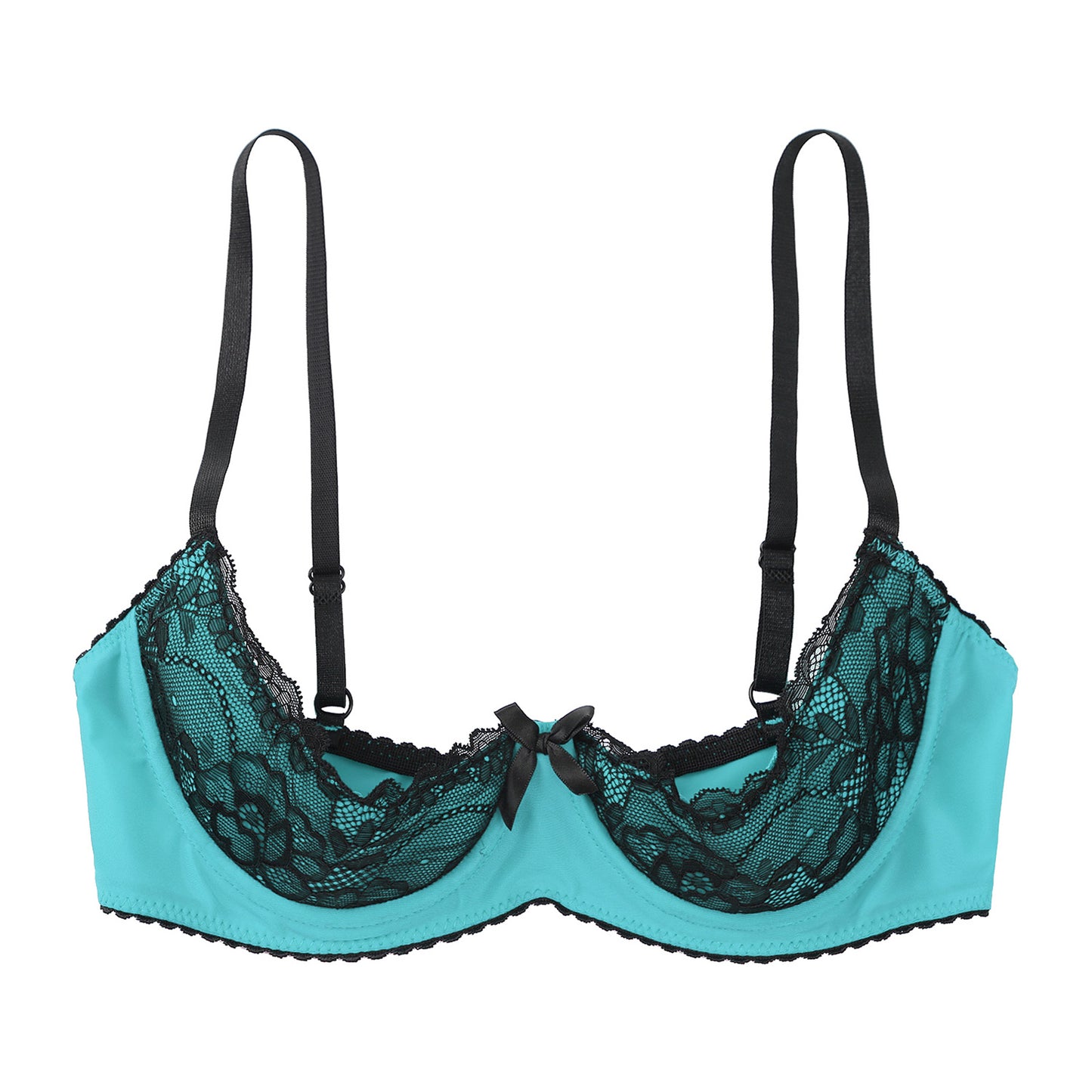 Womens Sexy Half Cup Bra