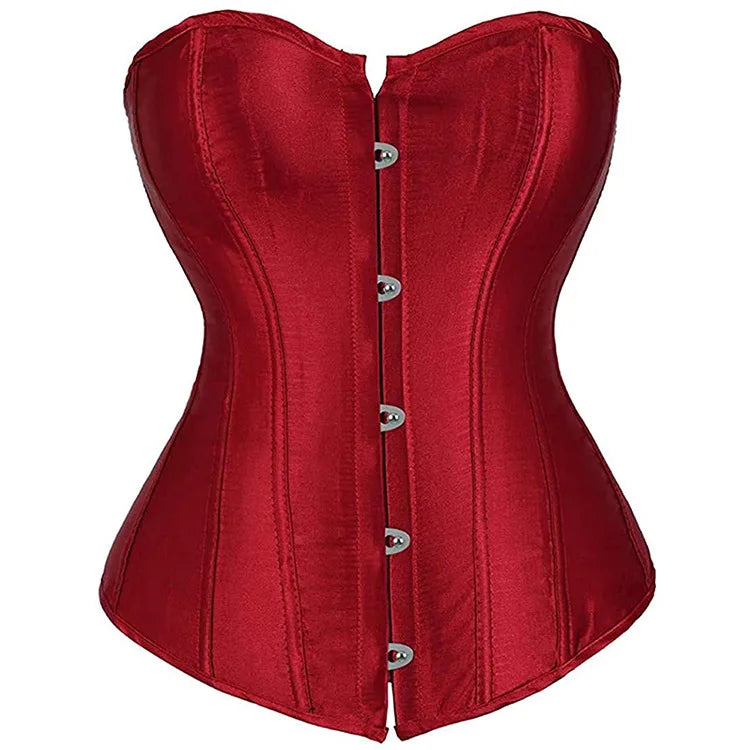 Sexy Slimming Corsets Waist Trainer Body Shaper Bustier Fajas Gothic Corset Lace Up Boned Corselete Shapewear Women Clothes