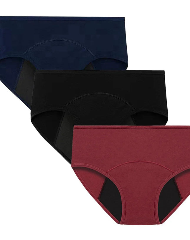 Very Abundant Menstrual Panties Woman Breathable Women's cotton briefs Low Waist Physiological Period Underwear For Women