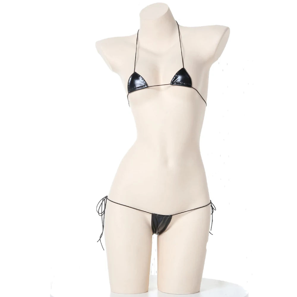 AniLV Kawaii Temptation Mini Bikini Set – Summer Beach Lingerie-Inspired Swimwear