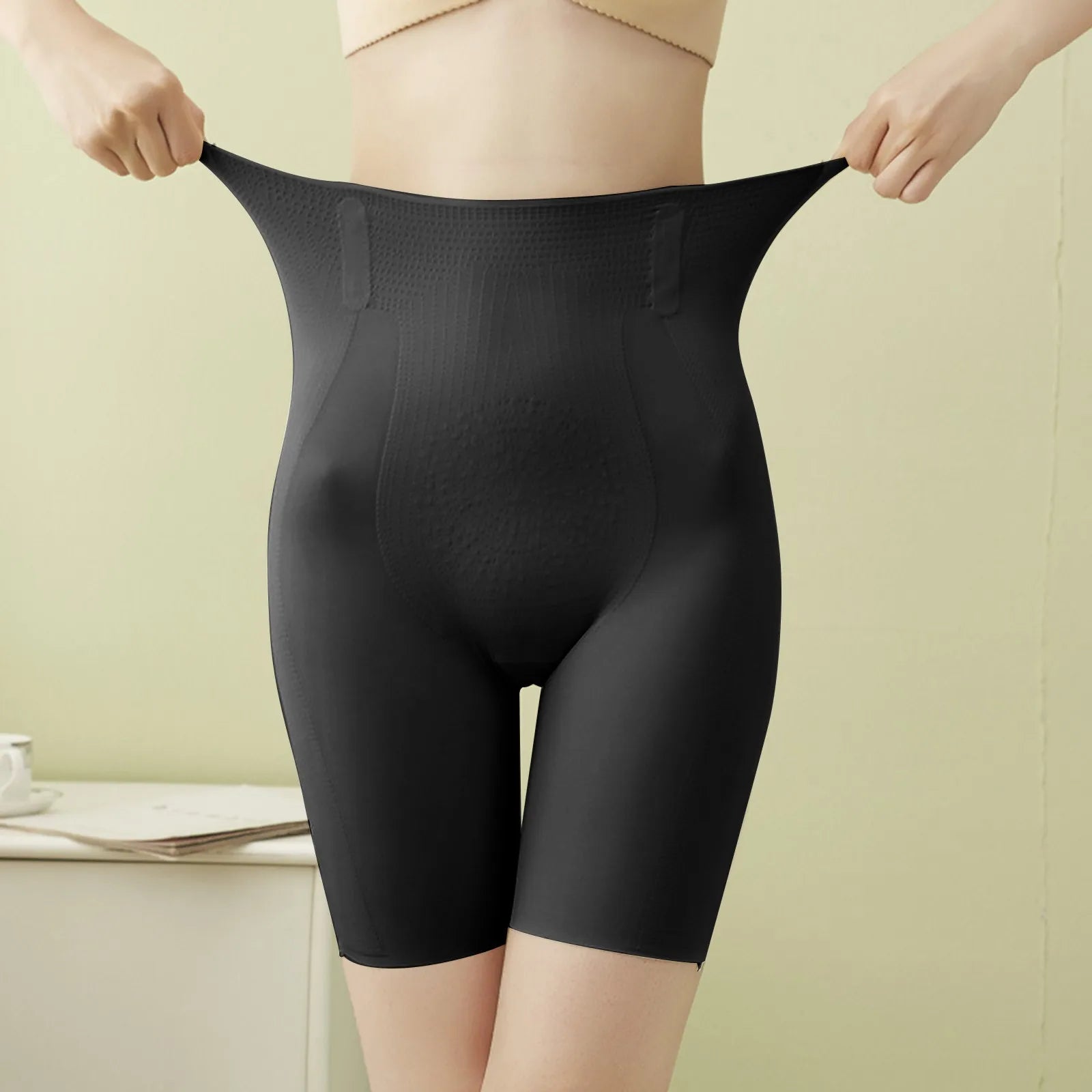 Women Body Shaping Panties Boyshort High Waist Abdominal Postpartum Underpants Tummy Control Plus Size Underwear Shapewear