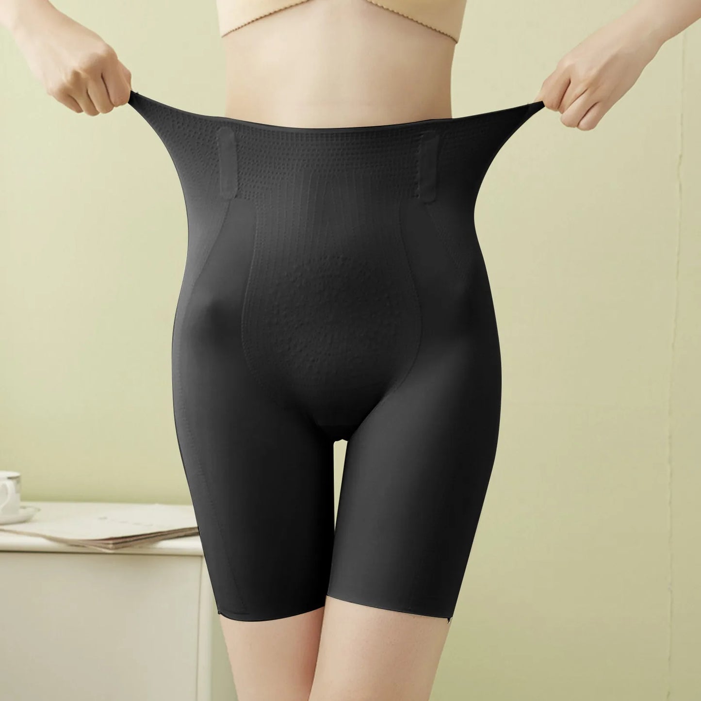 Women Body Shaping Panties Boyshort High Waist Abdominal Postpartum Underpants Tummy Control Plus Size Underwear Shapewear