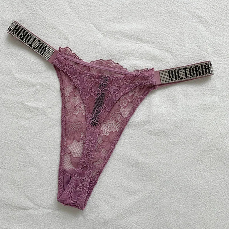 2025 New Women'S Underwear, Smooth Low-Waisted Sexy Women'S Thong, Attractive, Breathable, Shiny, Sexy And Comfortable In One，B