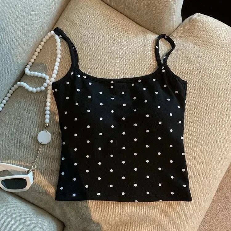 Pure Desire Sweet Spicy Girl Sexy Open-Back Waist-Fitted Slimming Tank Vest Women's With Chest Pad Yoga Wear Versatile Fitness T