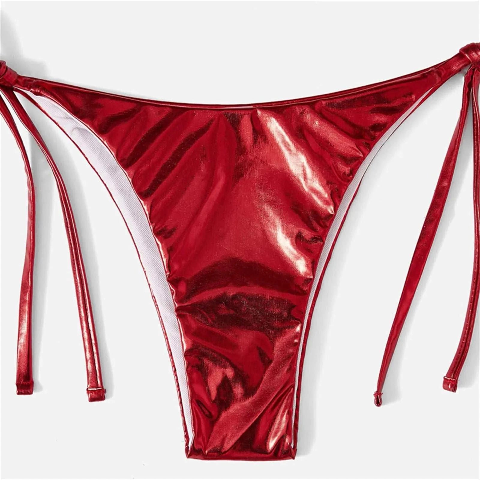 2023 New Mini Swimsuit Biquini Sexy Split Bikini Two Piece Swimsuit Looks Thin Sexy Swimsuit Set Triangle Cup Swimming Beachwear