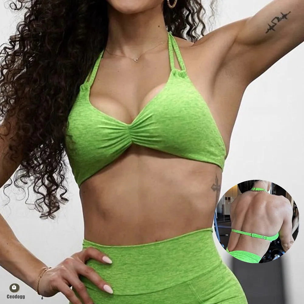 FINETOO 1PCS Women's Push-up Strapless Bras Front Buckle Brassiere