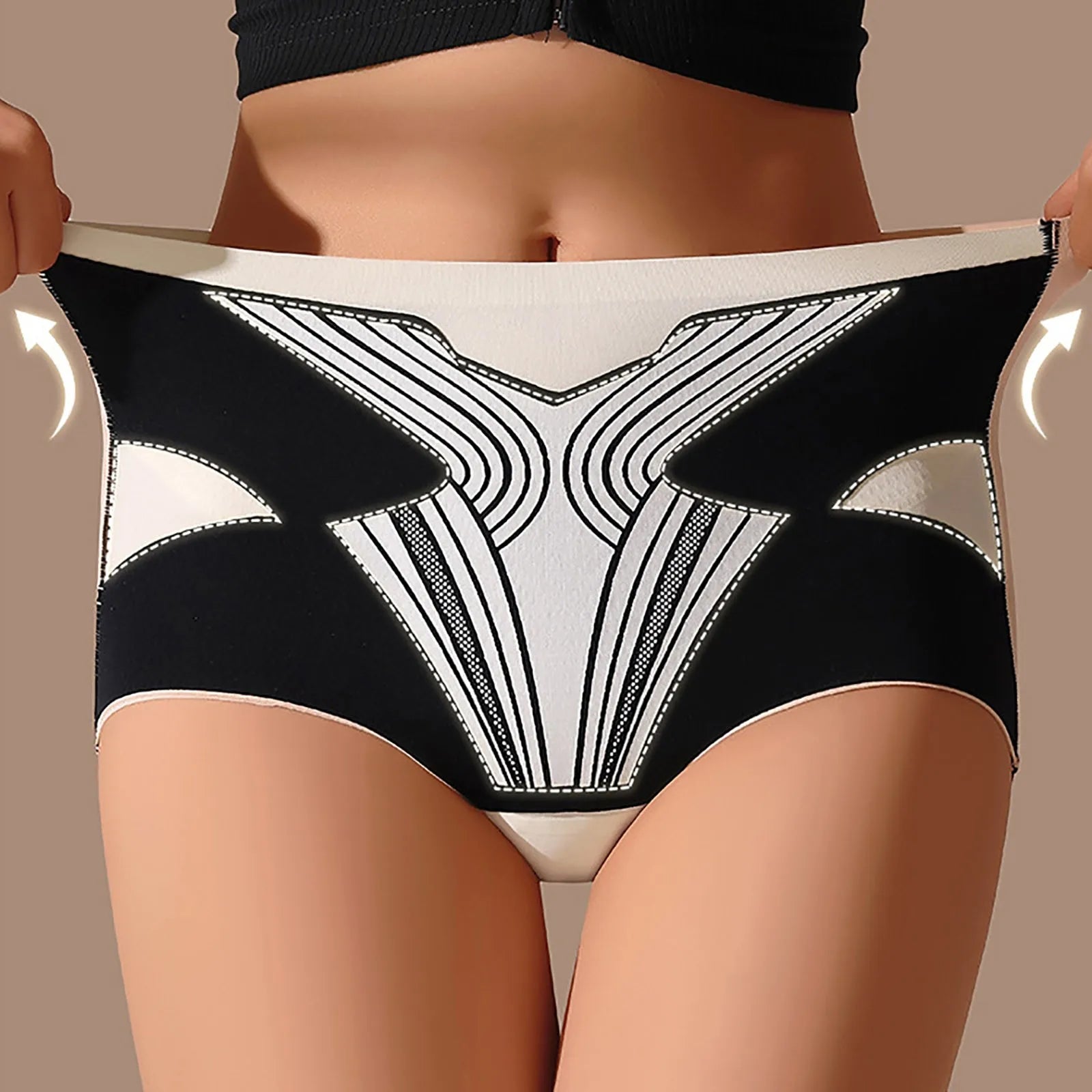 High Waist Tummy Control Shaping Shorts – Seamless Slimming Briefs & Waist Trainer Shapewear for Women