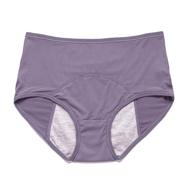 Leak Proof Menstrual Panties Underwear Period Physiological Pants Women Waterproof Briefs Plus Size  L-8XL Female Lingerie