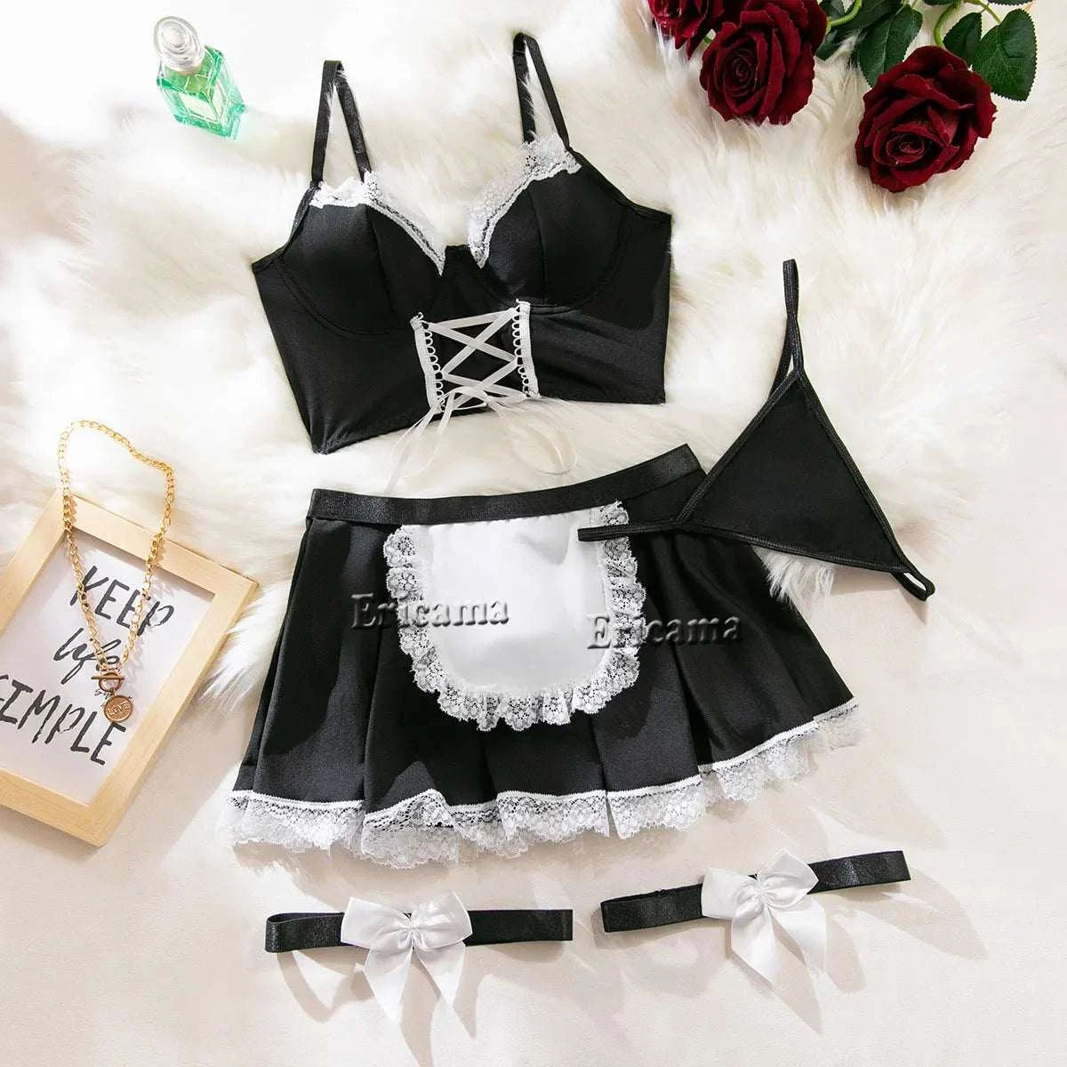 Cosplay Sexy Erotic Lingerie Women Bra And Panty Garters Sexy Lingerie Sets For Sex Women's Underwear Set Female Sexy Costumes