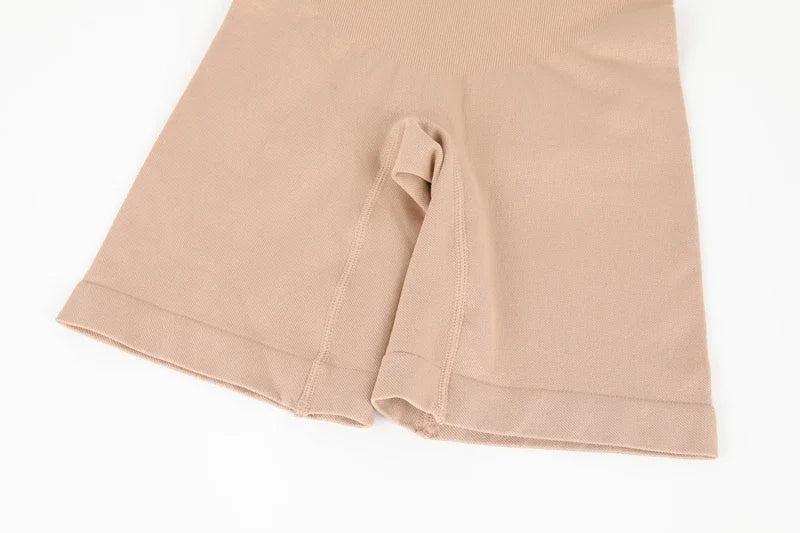 Seamless Tank Bodysuit Shapewear – Full-Body Slimming with Tummy Control, Anti-Chafing Shorts & Butt Lifter Waist Trainer