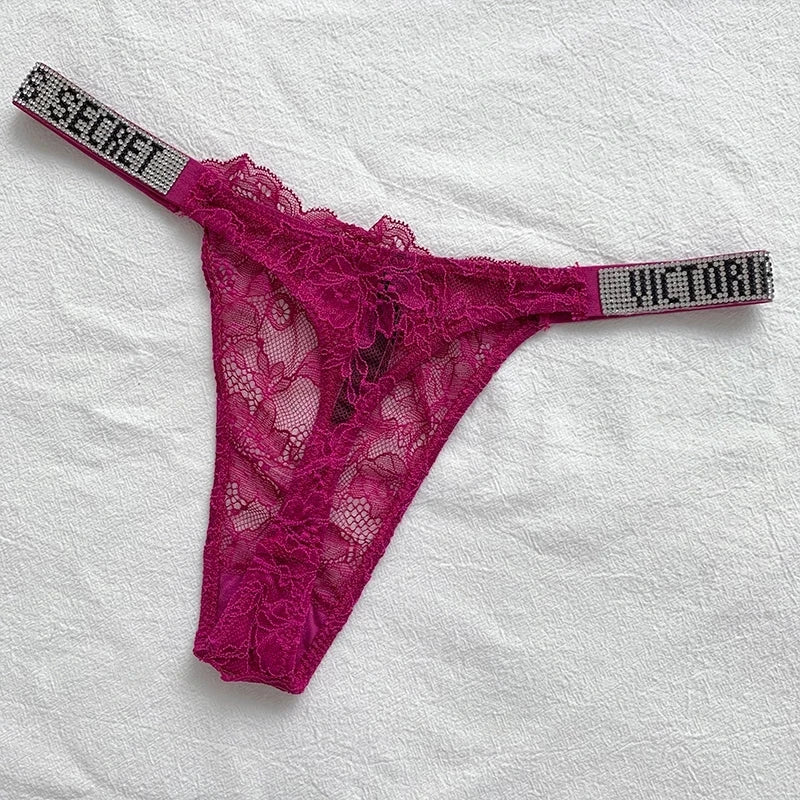 2025 New Women'S Underwear, Smooth Low-Waisted Sexy Women'S Thong, Attractive, Breathable, Shiny, Sexy And Comfortable In One，B
