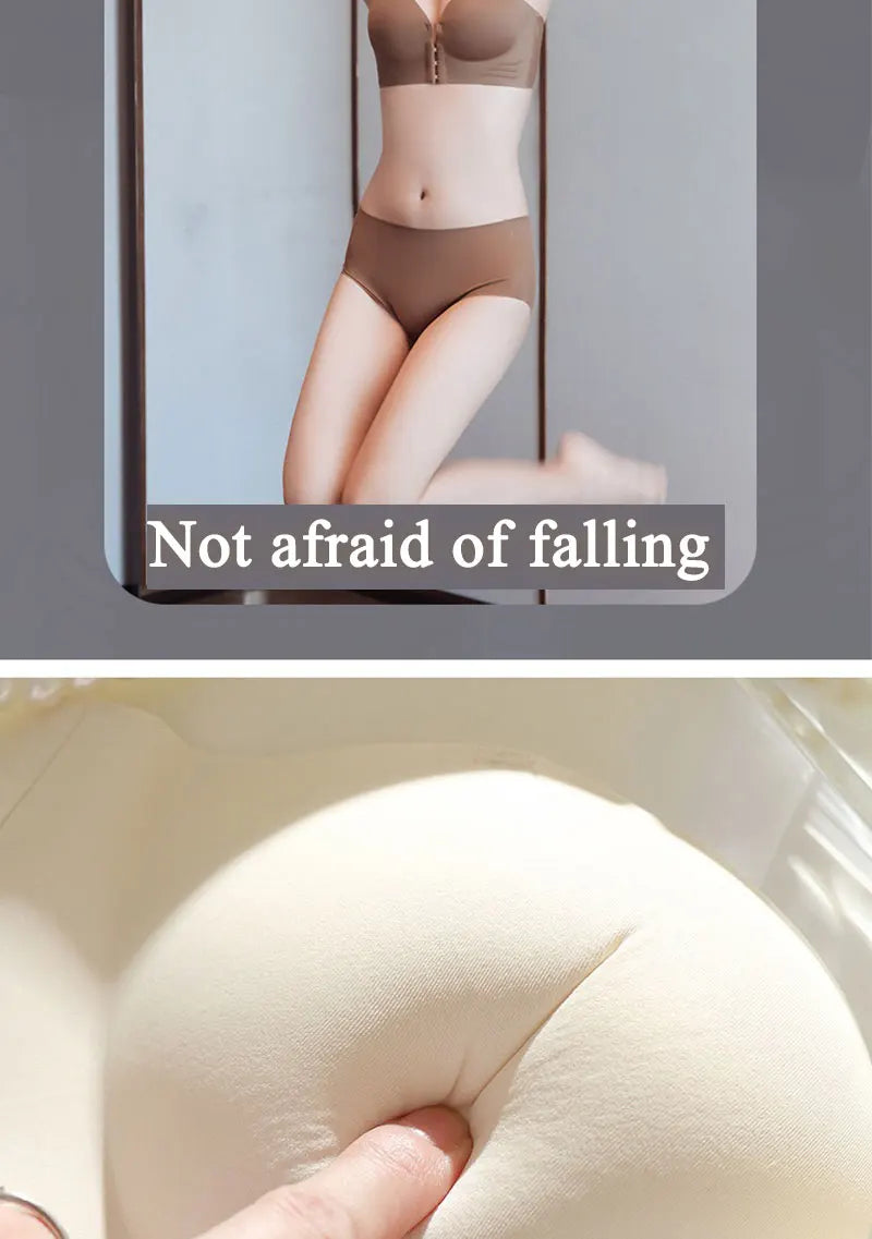 Front-Closure Wireless Cross-Back Posture Support Sports Bra – Breathable Comfort Underwear