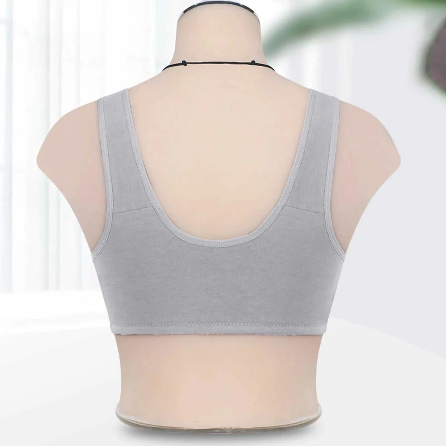 Fashion Mom Vest Brassiere Women Comfortable Front Button Bra Women's Wireless Cotton Underwear Thin Printed Lingerie for Female