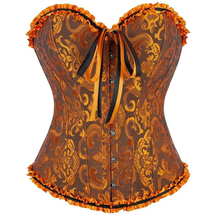 Sexy Slimming Corsets Waist Trainer Body Shaper Bustier Fajas Gothic Corset Lace Up Boned Corselete Shapewear Women Clothes