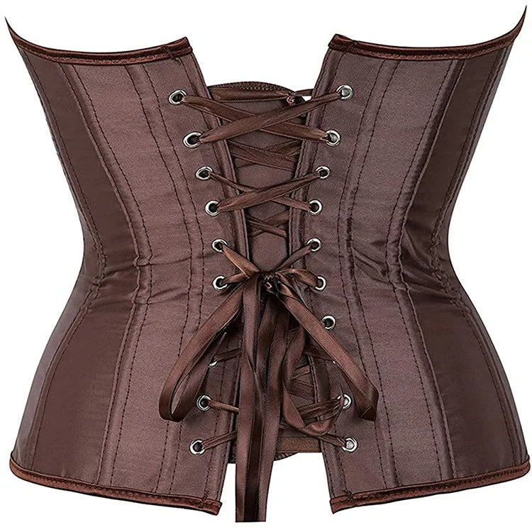Sexy Slimming Corsets Waist Trainer Body Shaper Bustier Fajas Gothic Corset Lace Up Boned Corselete Shapewear Women Clothes
