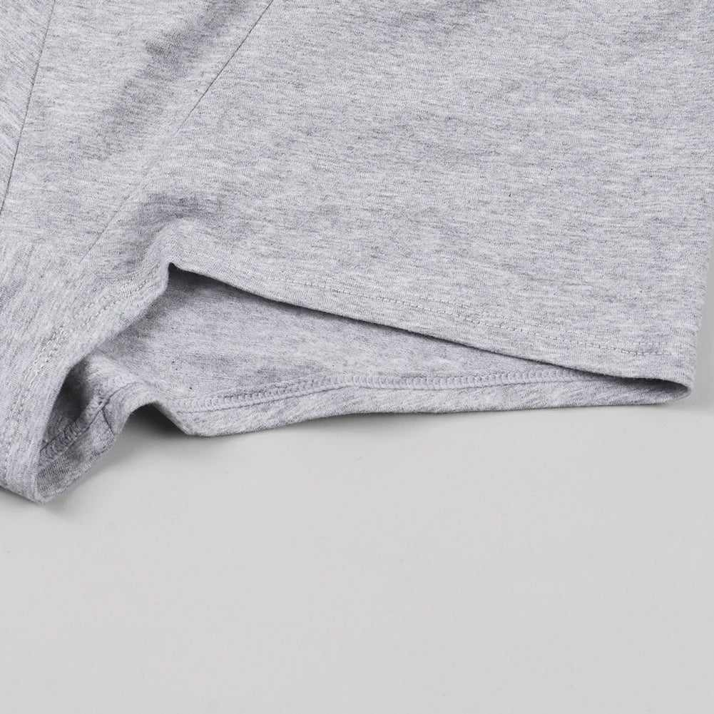 Ladies Solid color boxers Briefs Comfortable Female Underwear Sporty Style Casual Sexy Panties for Women S-XL