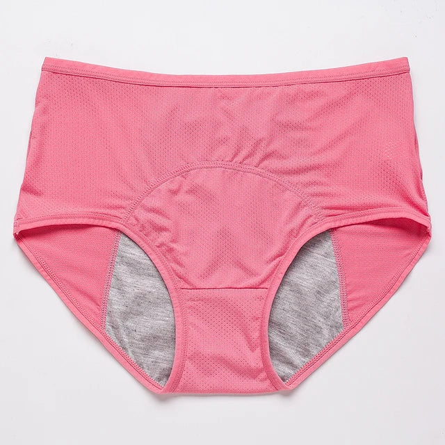 Leak Proof Menstrual Panties Underwear Period Physiological Pants Women Waterproof Briefs Plus Size  L-8XL Female Lingerie