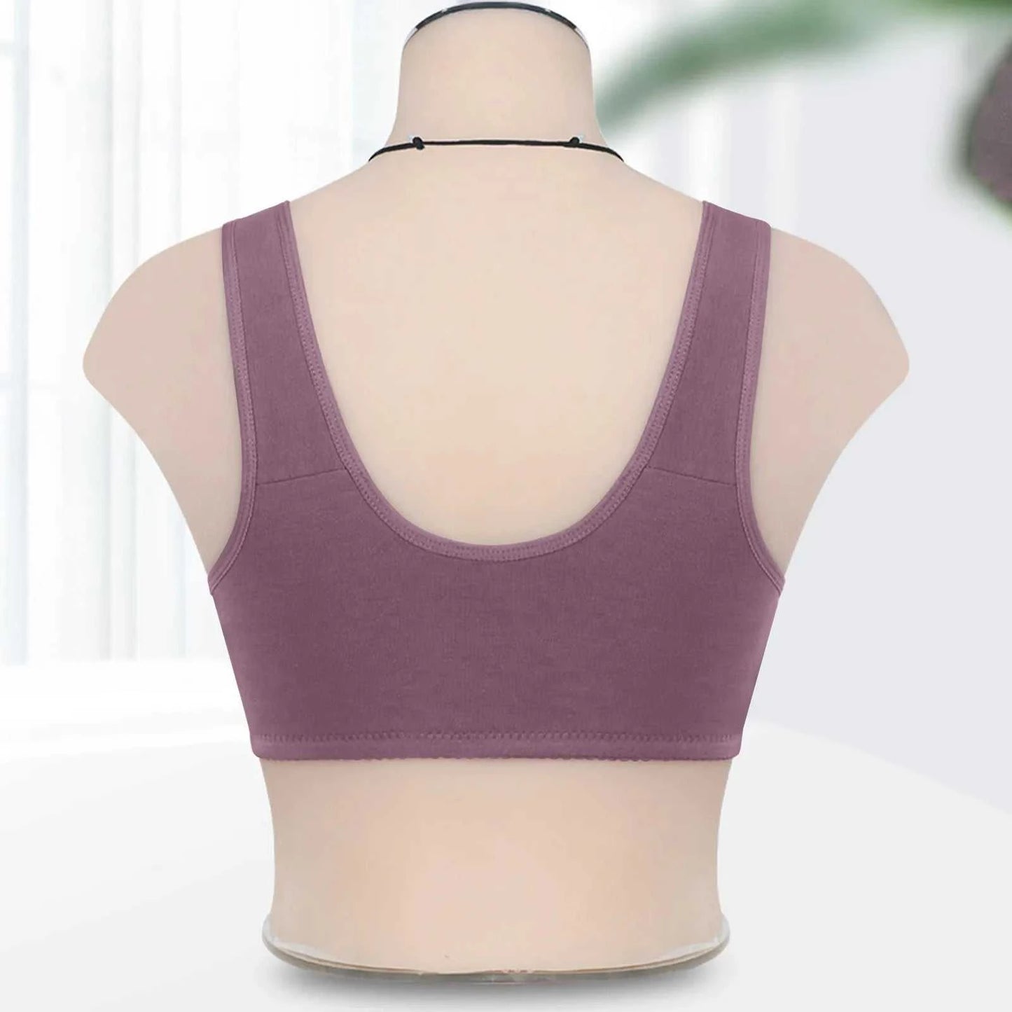Fashion Mom Vest Brassiere Women Comfortable Front Button Bra Women's Wireless Cotton Underwear Thin Printed Lingerie for Female