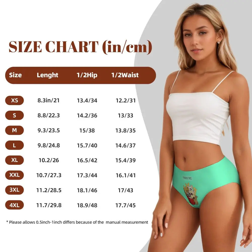 Custom Womens French Bulldog Christmas Santa Claus Brief Panties Female Stretch Underwear Underpants